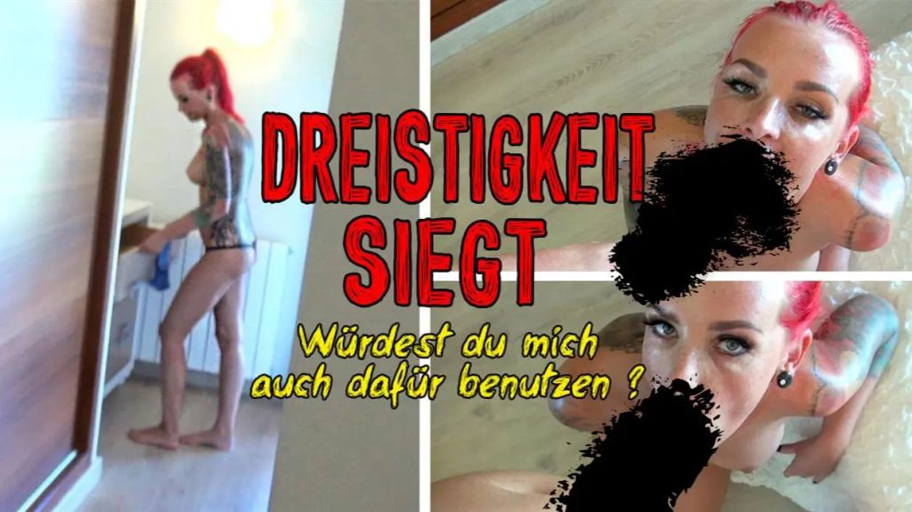 DREISTIGKEIT SIEGT ! Würdest du mich auch dafür benutzen ?