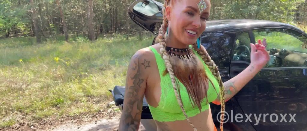 Goa-Göre auf dem Festival geschwängert?