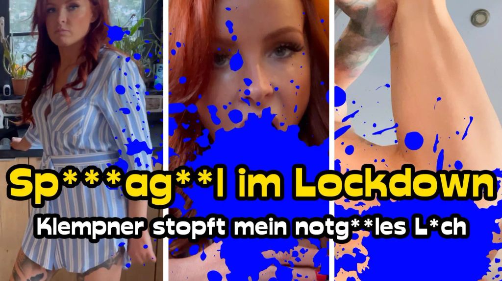 Spermageil im Lockdown – Klempner stopft mein notgeiles Loch