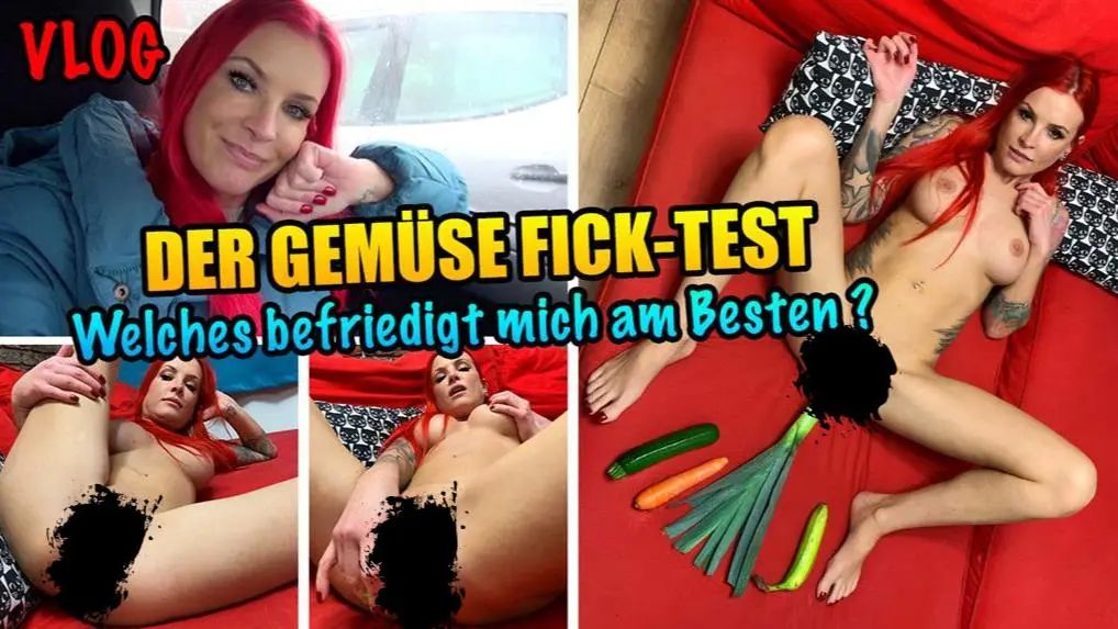 VLOG Gemüse Fick-Test I Welches Gemüse befriedigt am Beste